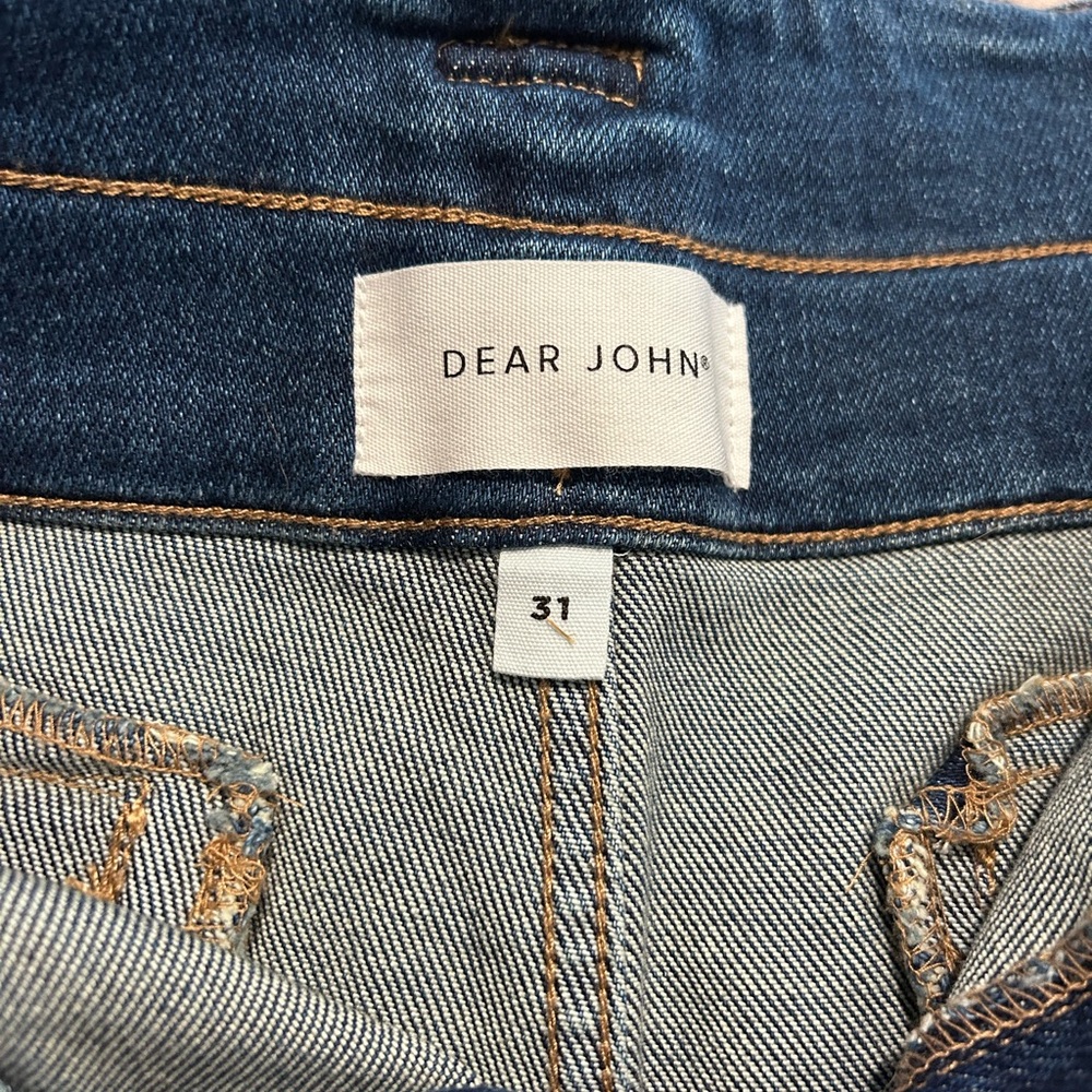 Dear John Dark Blue Jean Shorts - Picture 4 of 7